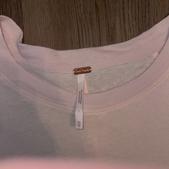 Free People No‎ Crying In Baseball Bell Sleeve Top Womens Size XS - Picture 3 of 17